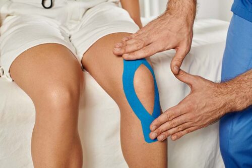 KT Tape for Hypermobile Knee