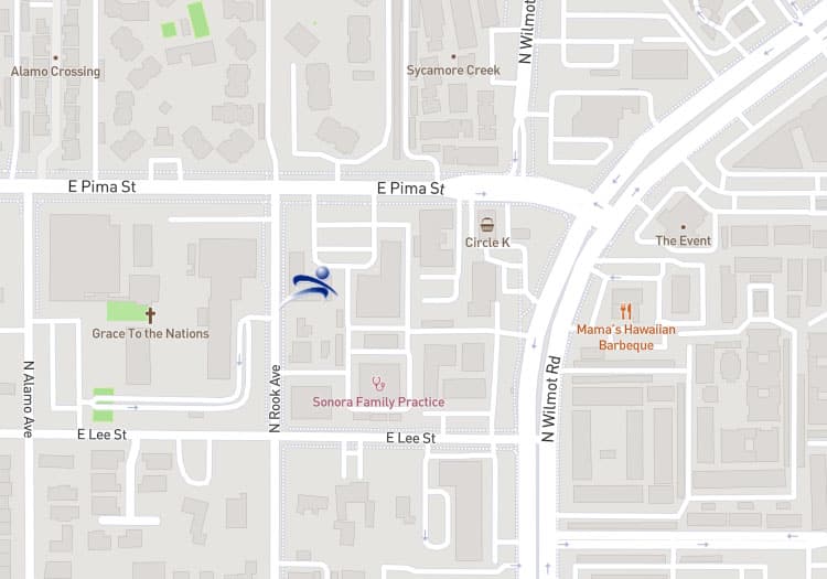 Pima Clinic Map